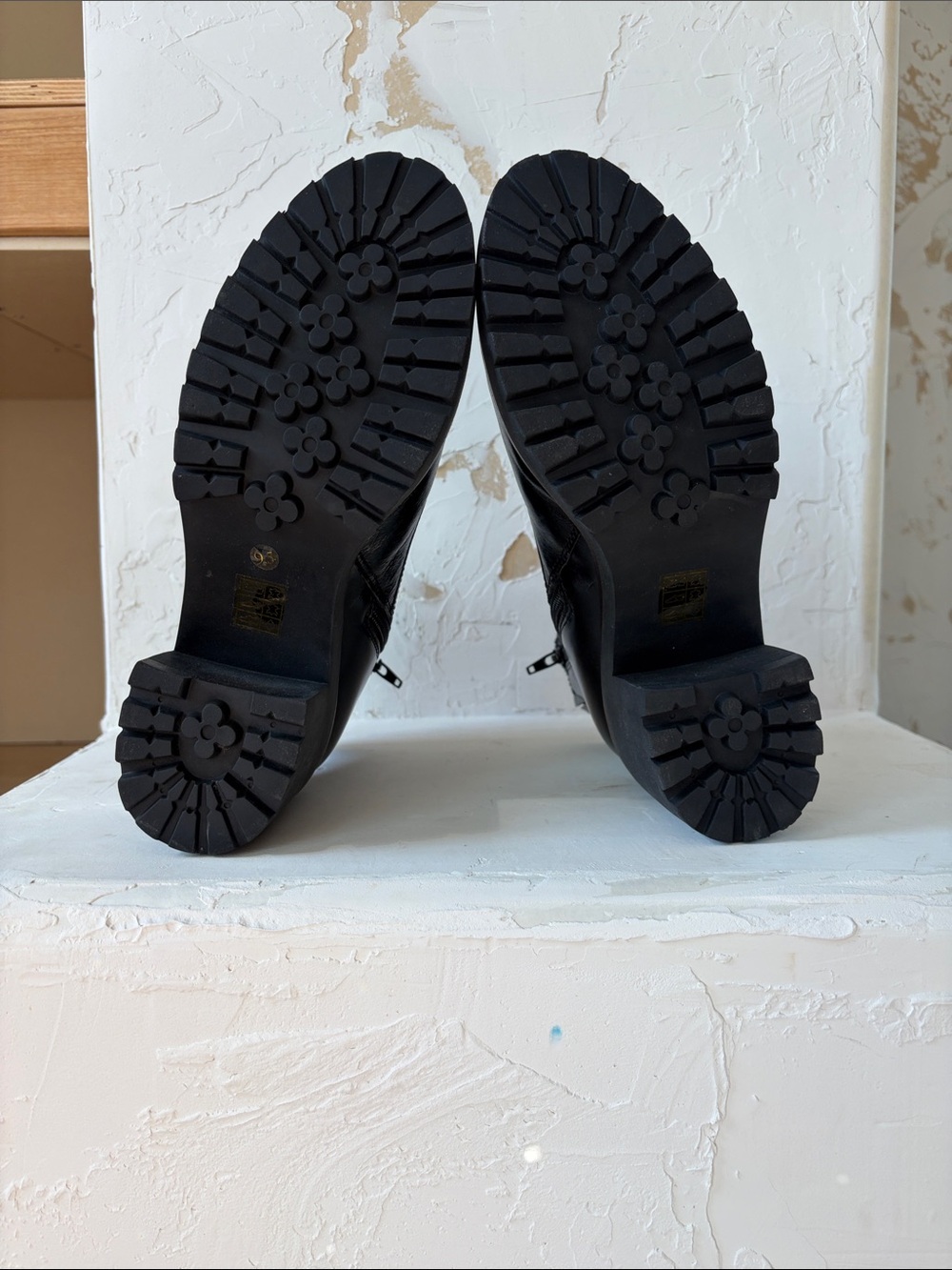 Jefferey Campbell Chunky Lace-Up Ankle Boots - Black - Picture 2 of 4